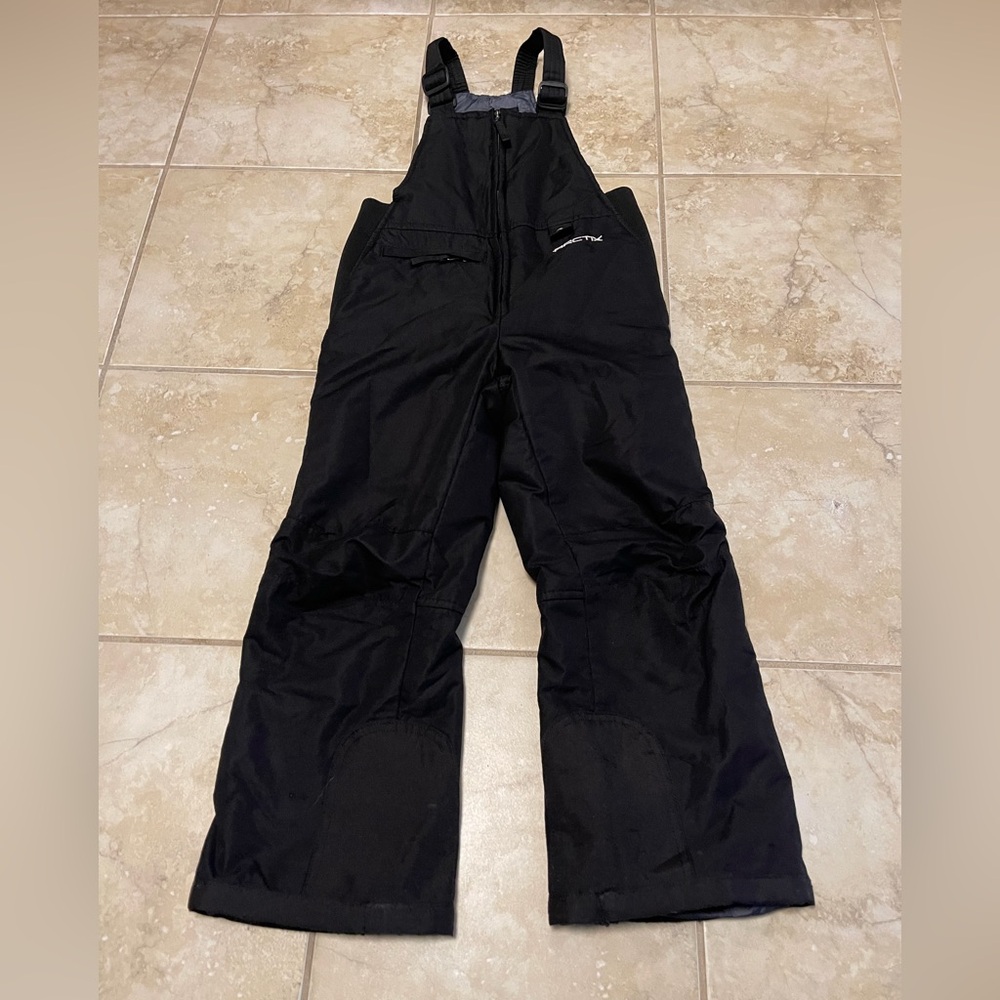 Arctix Unisex Kids Chest High Snow Bib Overalls Pants Black size XL , used